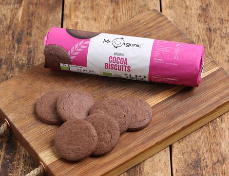 Cocoa Biscuits Mr Organic