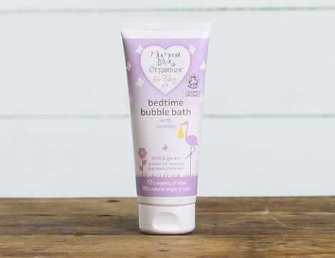 Baby Bedtime Bubble Bath with Lavender, Organic, Muma Loves (200ml)