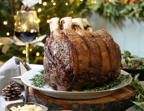 Beef Fore-Rib Joint, Bone-In & Trimmed, Organic, Daylesford (4.0kg)